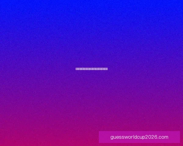 世界杯精彩赛事预测与体育竞猜投注全攻略指南