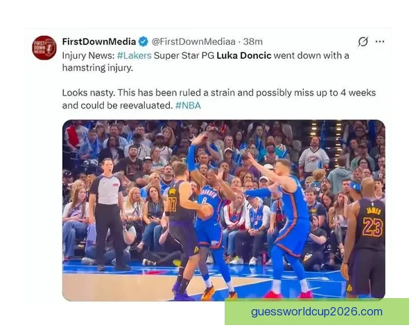 东契奇明日接受核磁检查 本赛季腿筋伤病或影响评奖资格