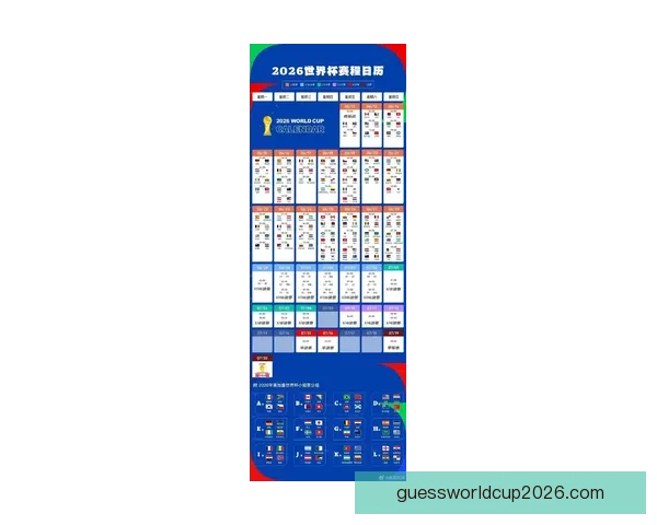2026年世界杯完整赛程公布 揭晓32强晋级之路及各大精彩对决